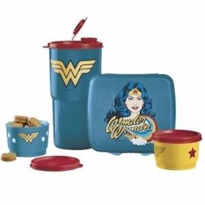 Tupperware wonder women lunch set